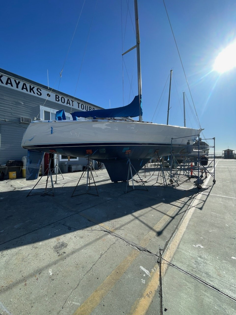 Custom Paint Job: Sailboat