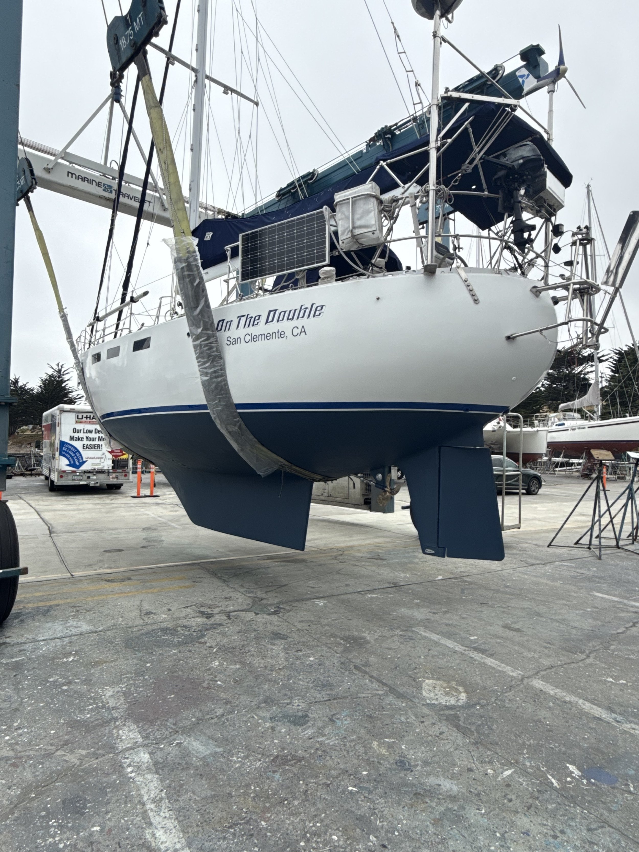 Launch day - back in the water